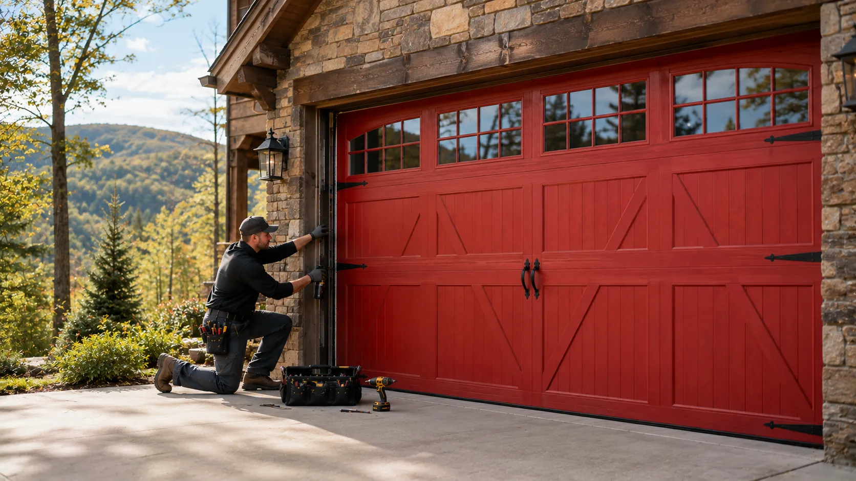 Tell us what’s wrong - Burbank garage door service