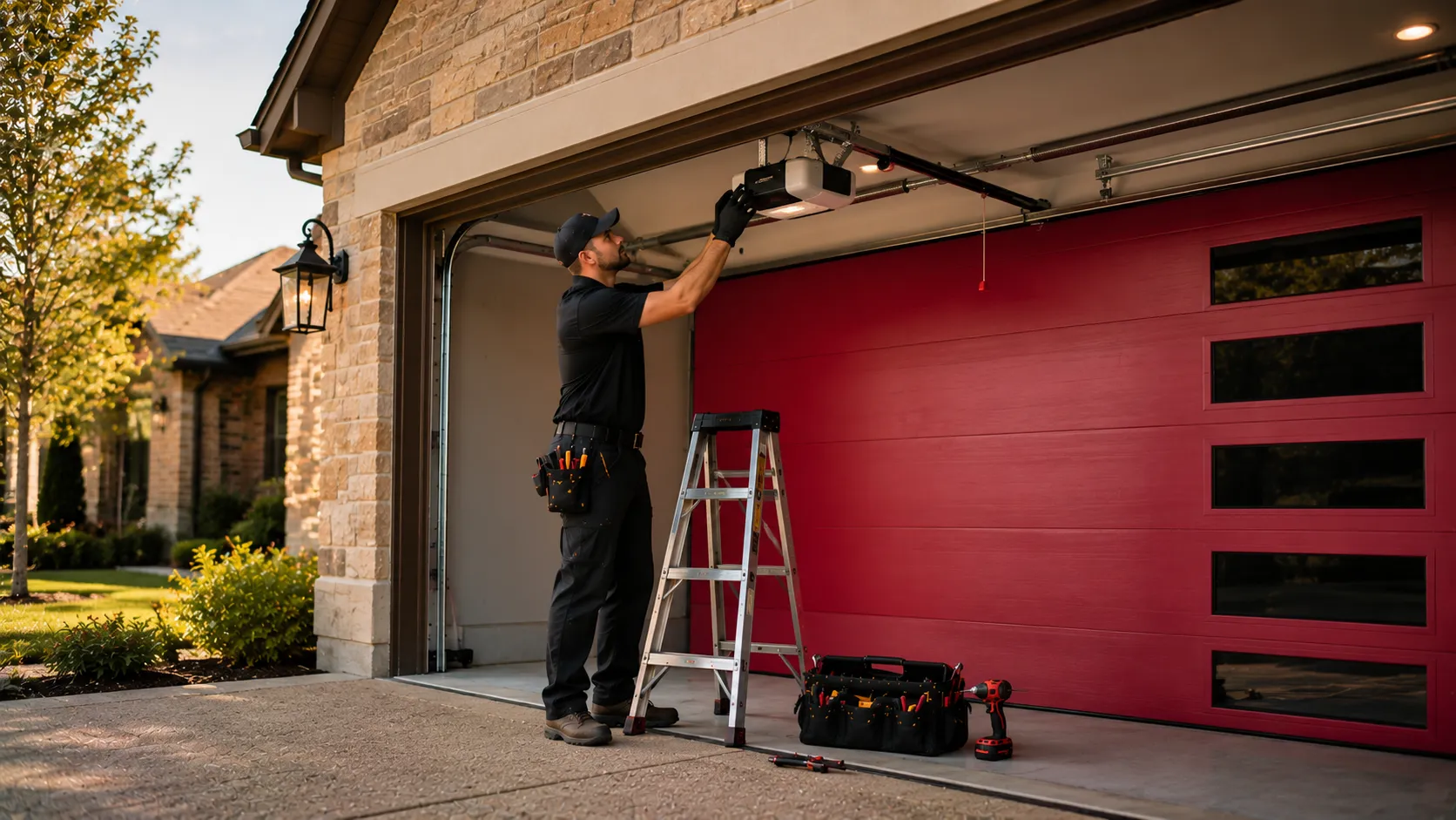 Tell us what’s wrong - Burbank garage door service