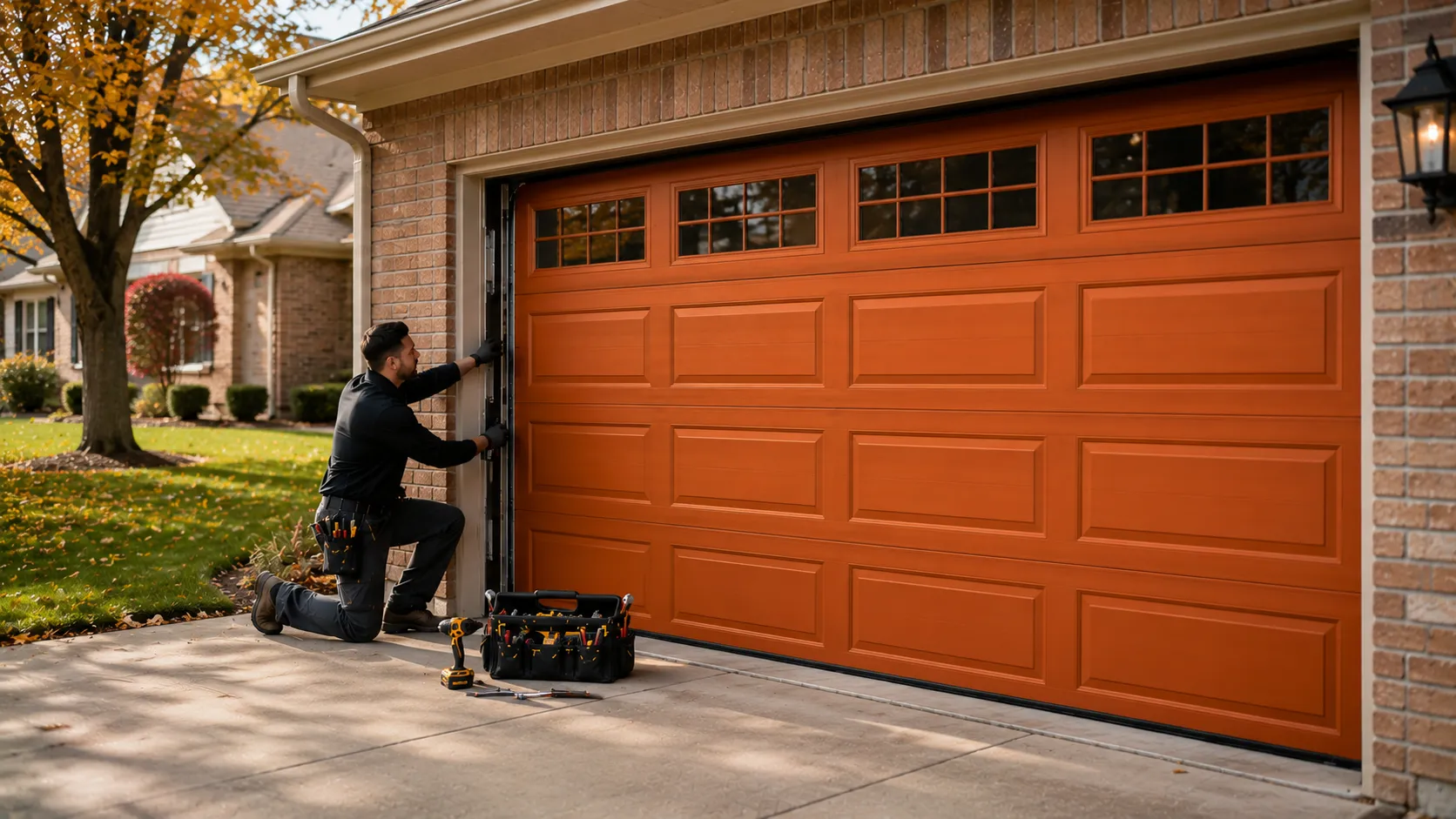 Garage Door Repair in Encino, 10 Miles WSW of Burbank