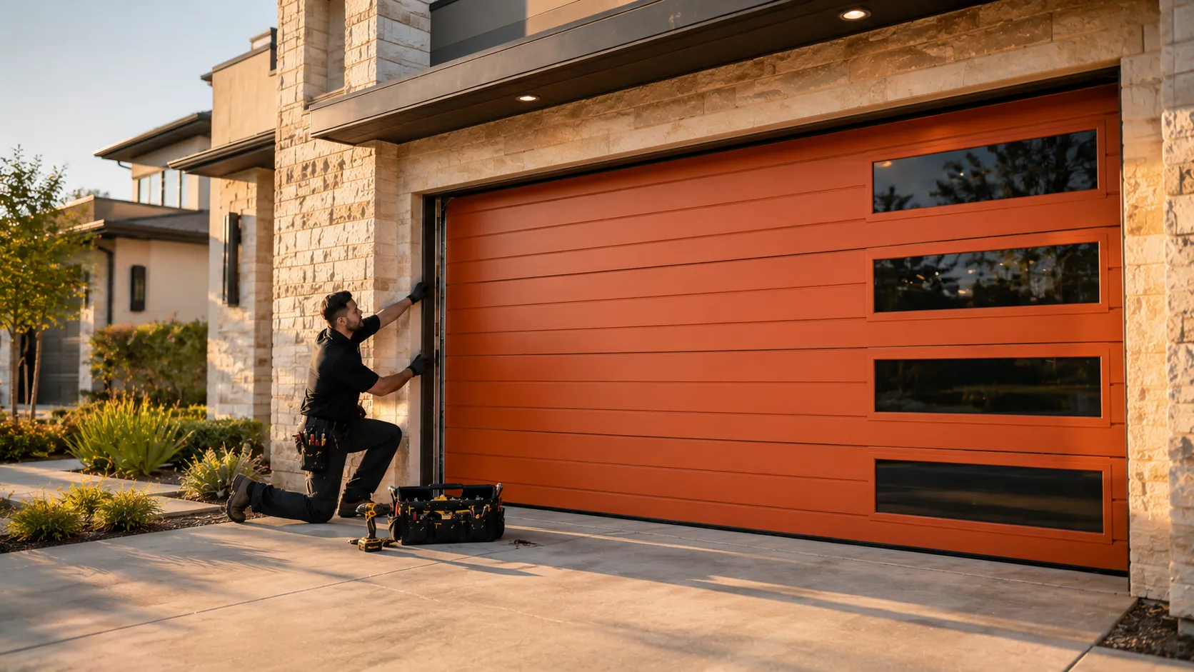Tell us what’s wrong - Burbank garage door service