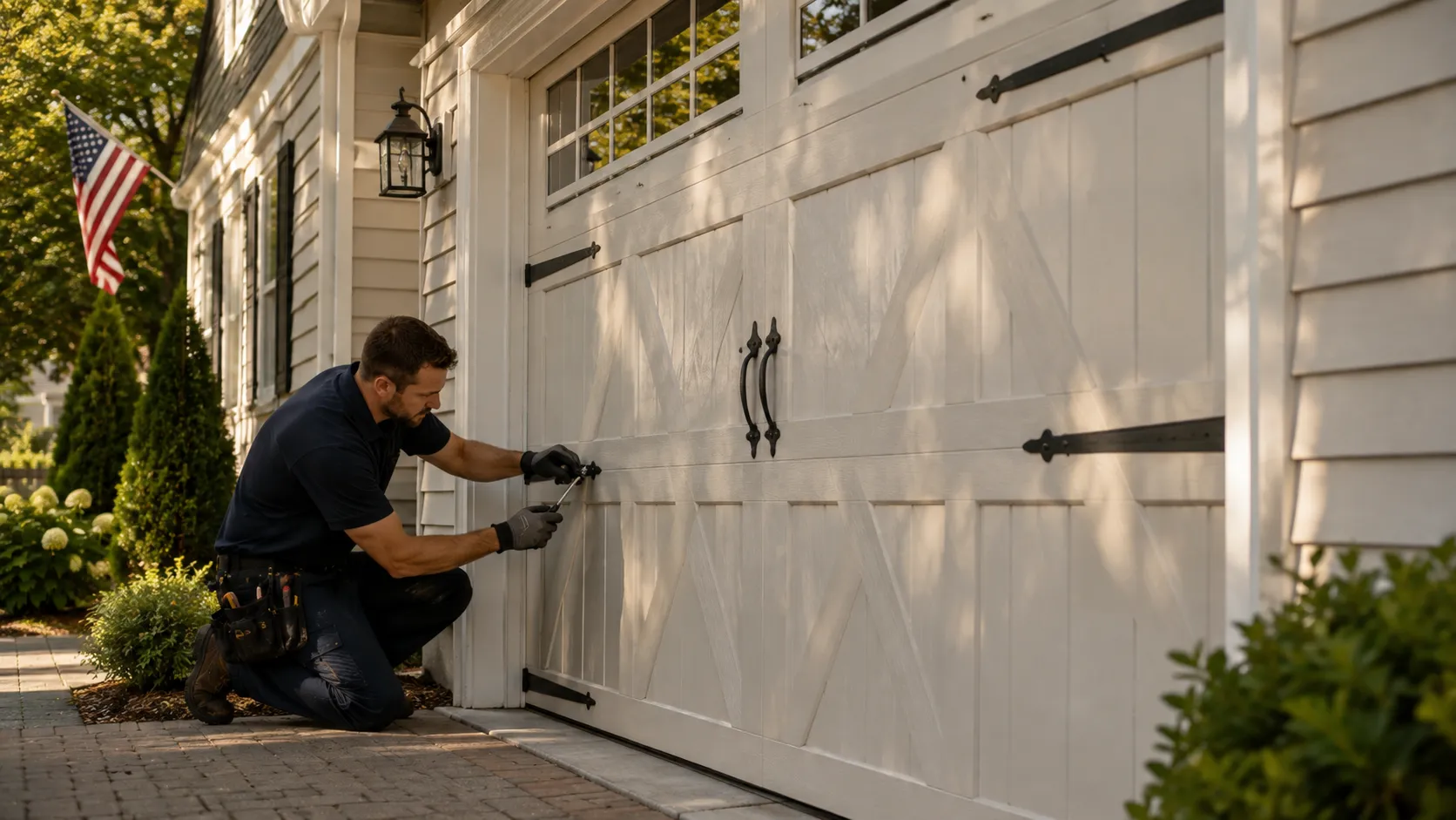 Clear, up-front plan - Burbank garage door service