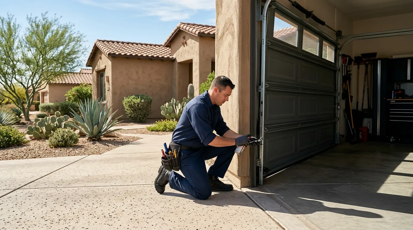 Clear, up-front plan - Burbank garage door service