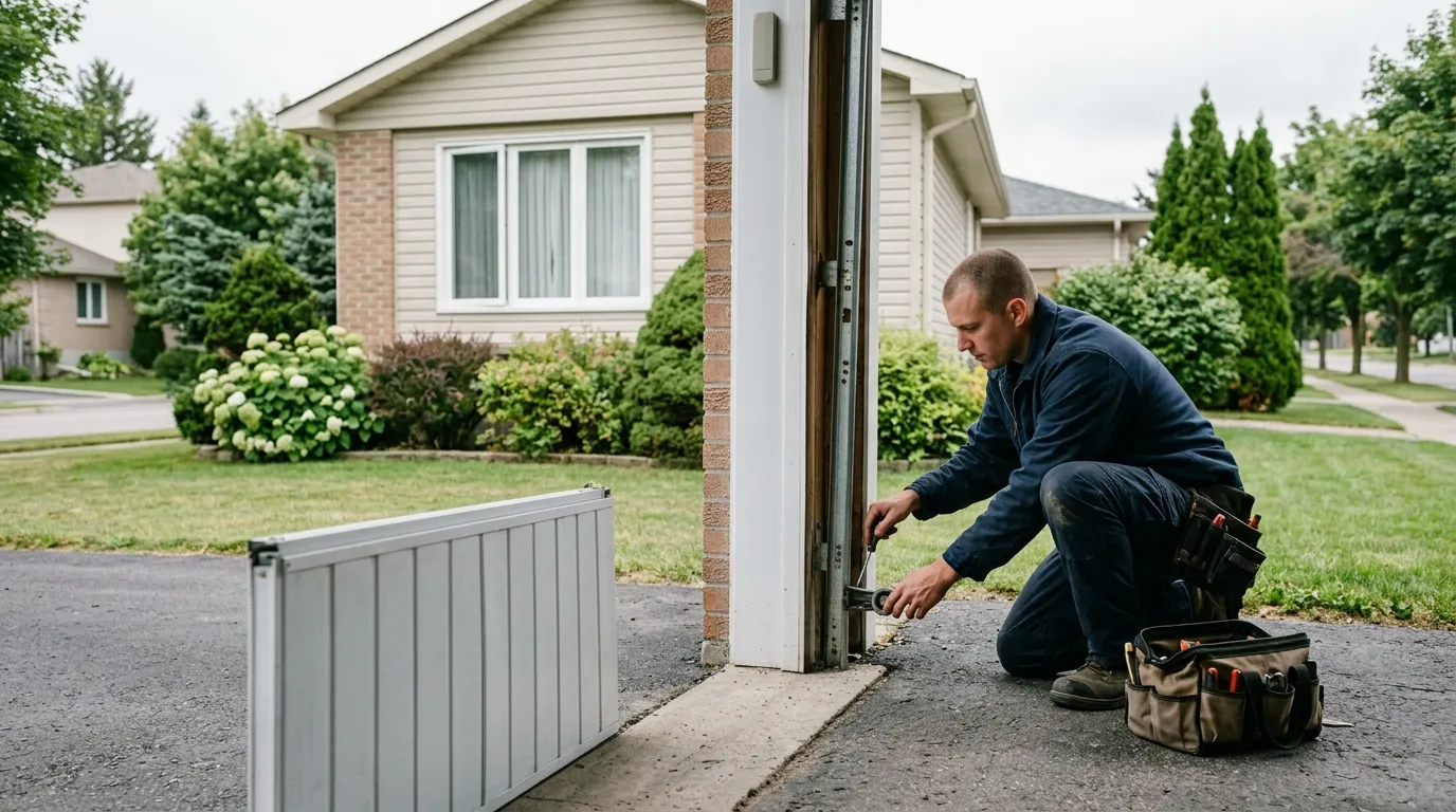 Clear, up-front plan - Burbank garage door service
