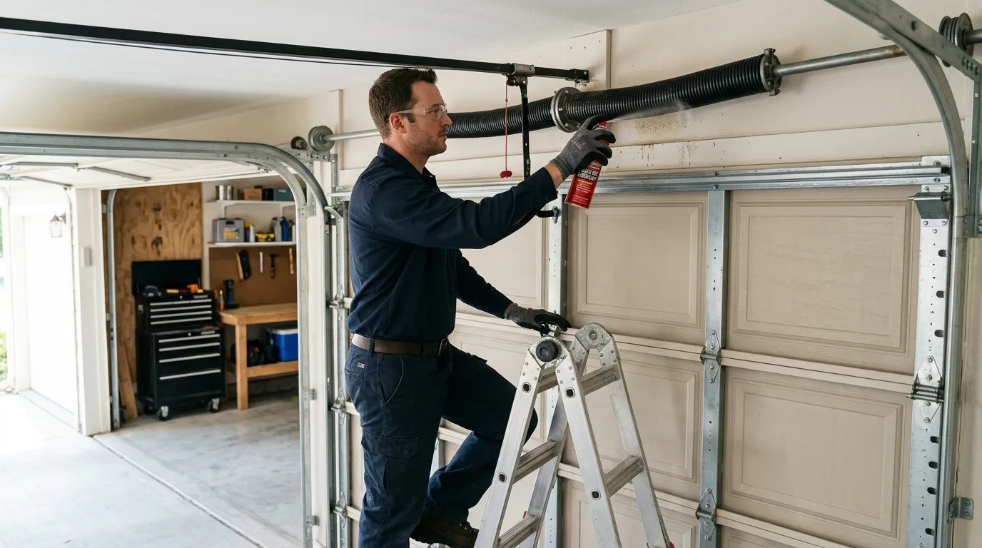 Repaired & tested - Burbank garage door service