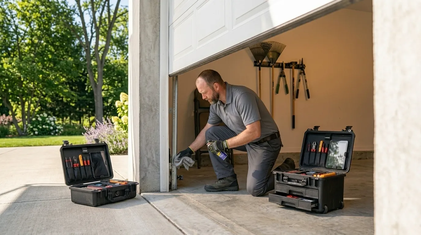 Clear, up-front plan - Burbank garage door service