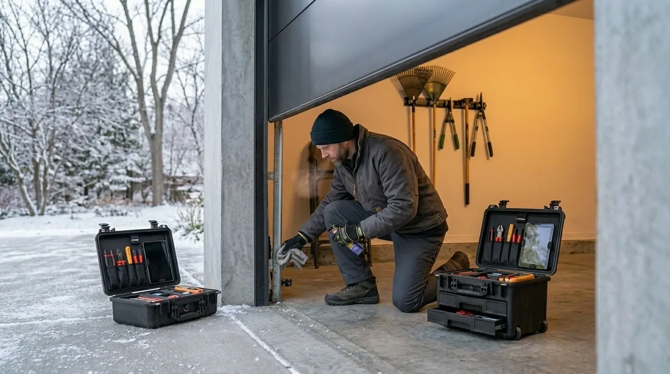 Clear, up-front plan - Burbank garage door service