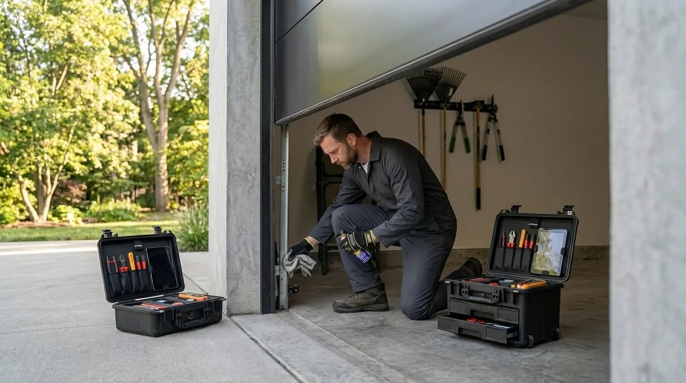 Clear, up-front plan - Burbank garage door service