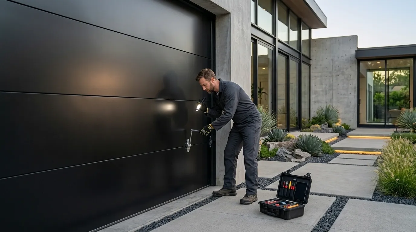 Clear, up-front plan - Burbank garage door service