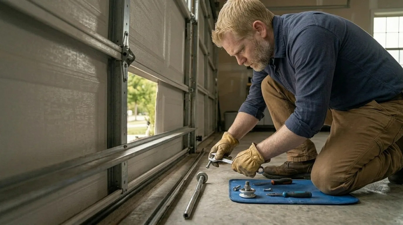 Repaired & tested - Burbank garage door service