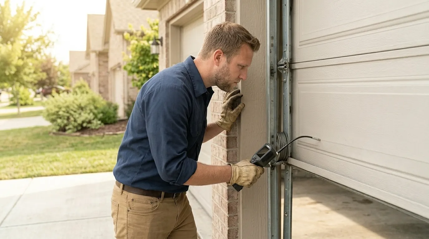Repaired & tested - Burbank garage door service