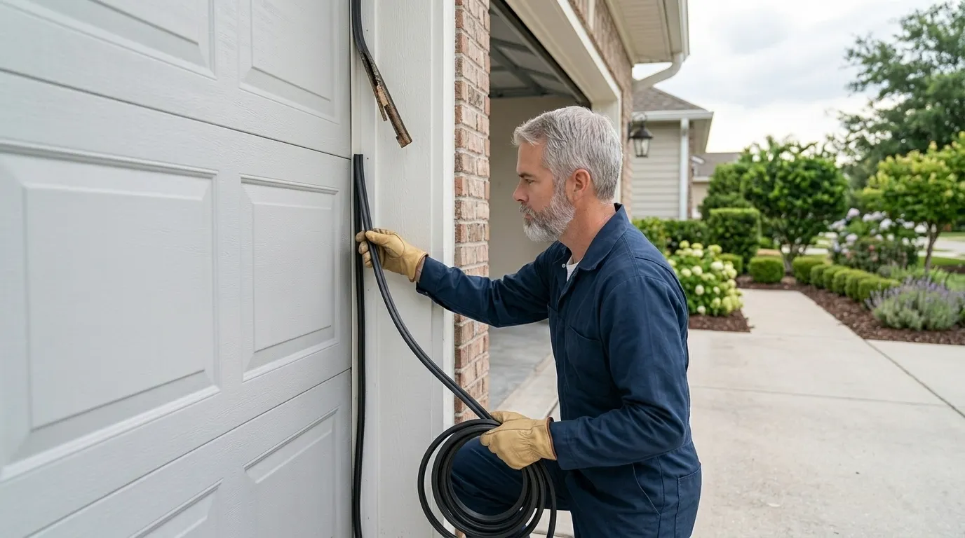 Repaired & tested - Burbank garage door service