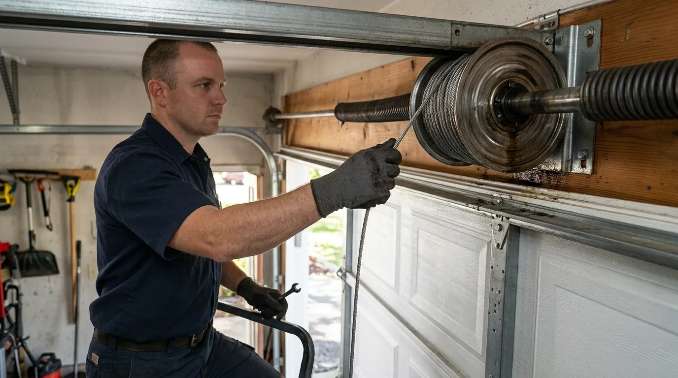 Why Your Burbank Garage Door Leaks Air and Dust