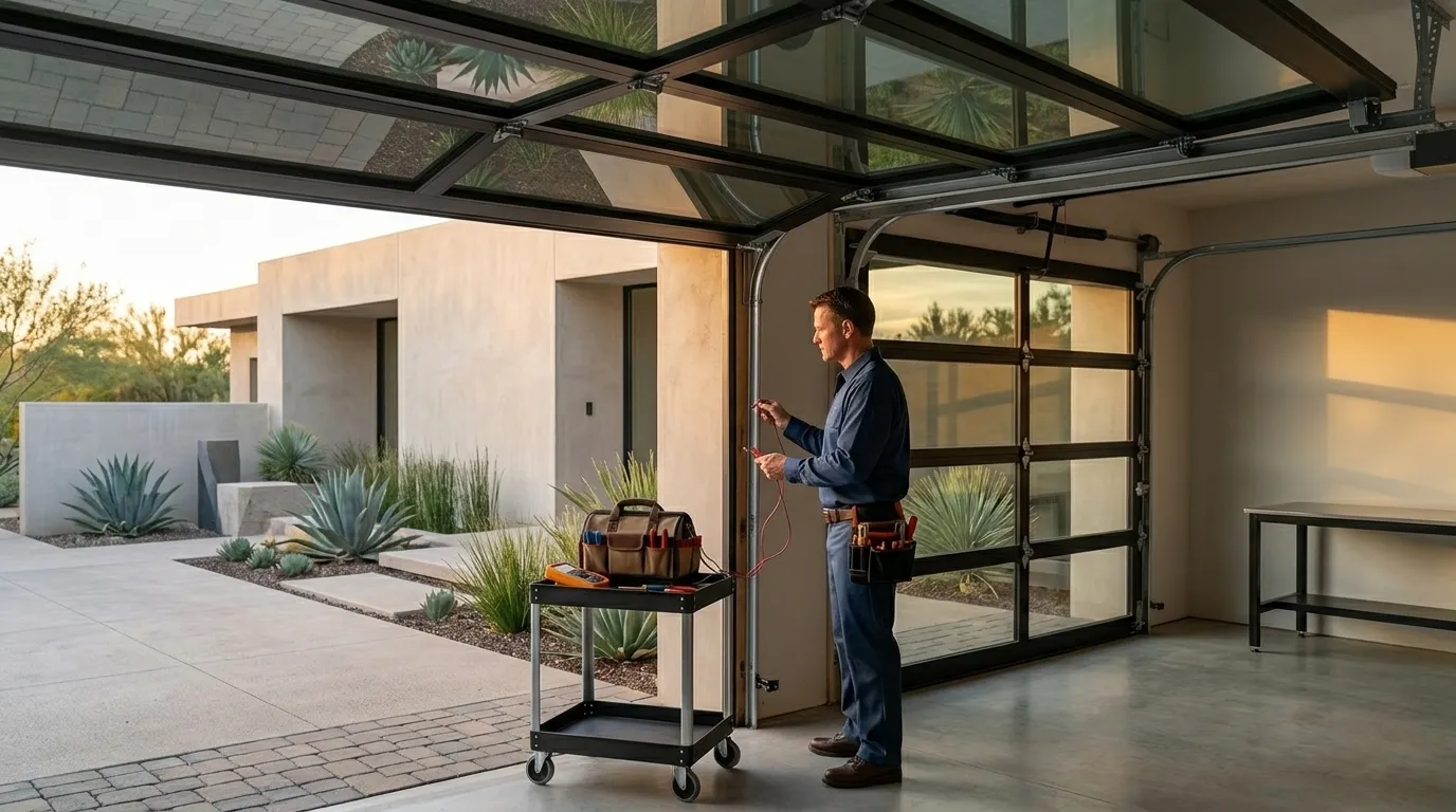 On-site diagnosis - Burbank garage door service