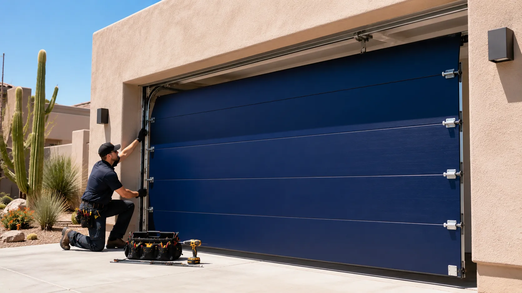 Roller Replacement for La Crescenta-Montrose's 1958-Era Garage Doors