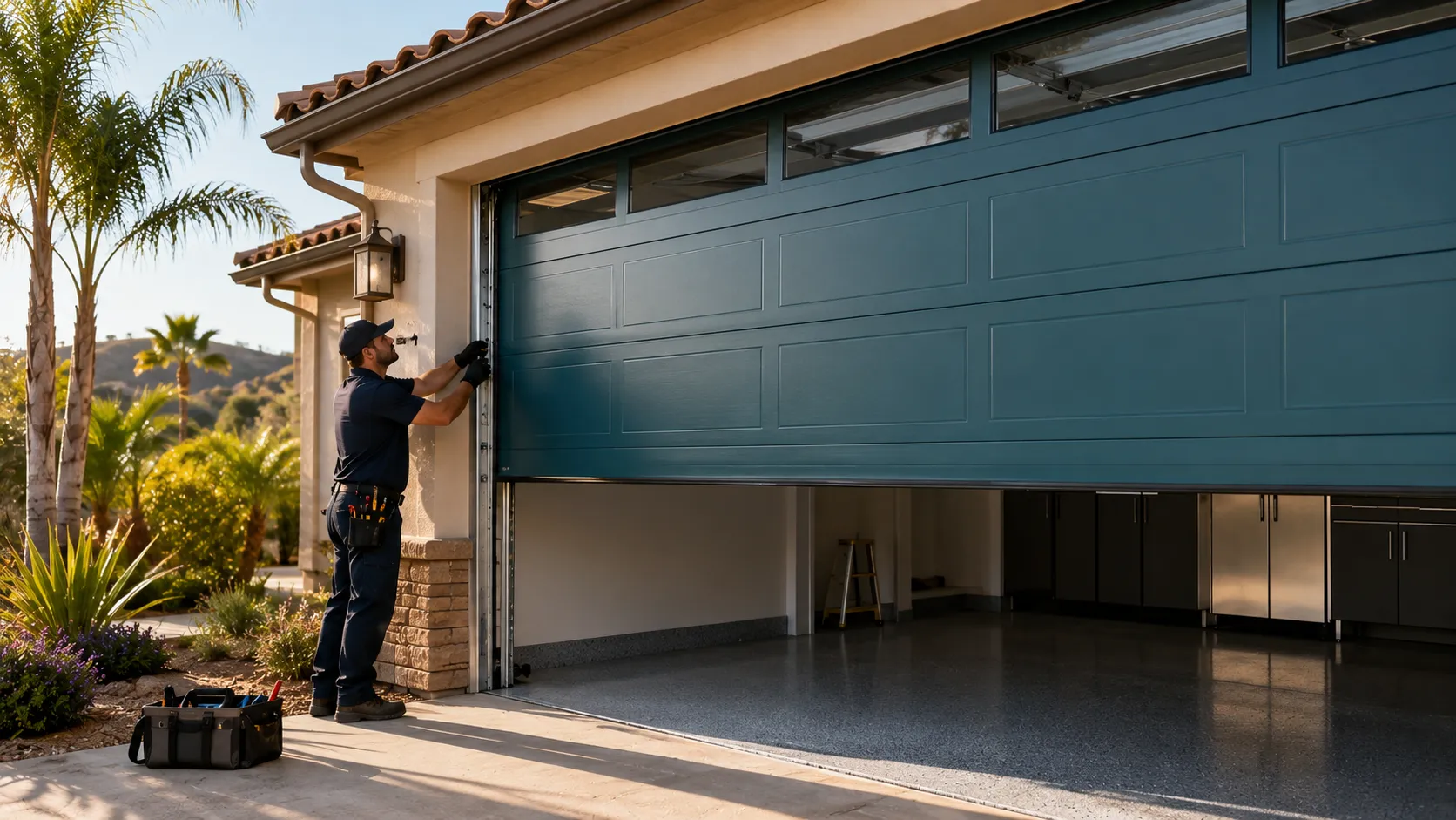 Tell us what’s wrong - Burbank garage door service