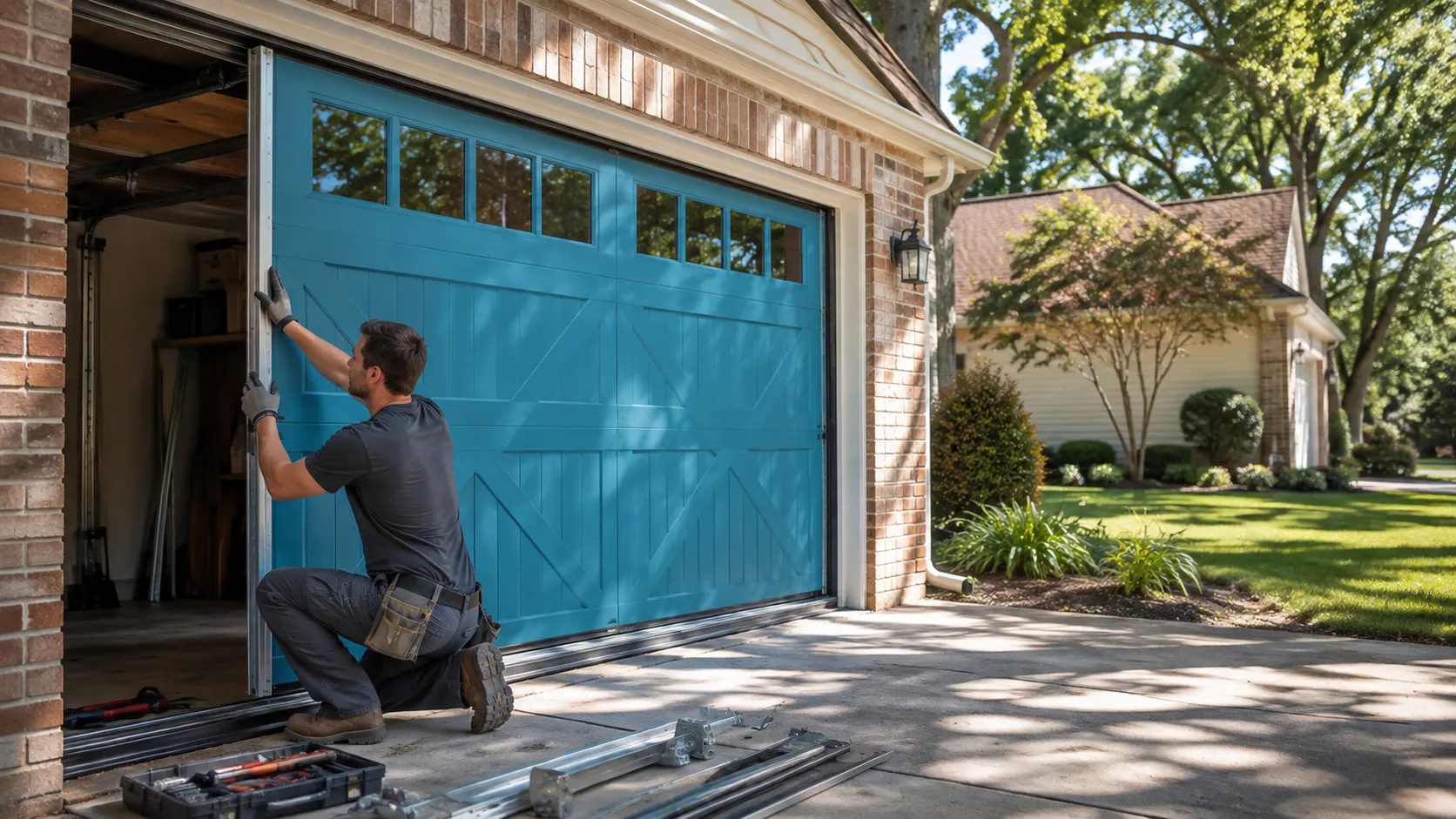 Tell us what’s wrong - Burbank garage door service